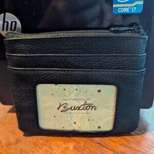 Black Buxton ID And Credit Card Holder